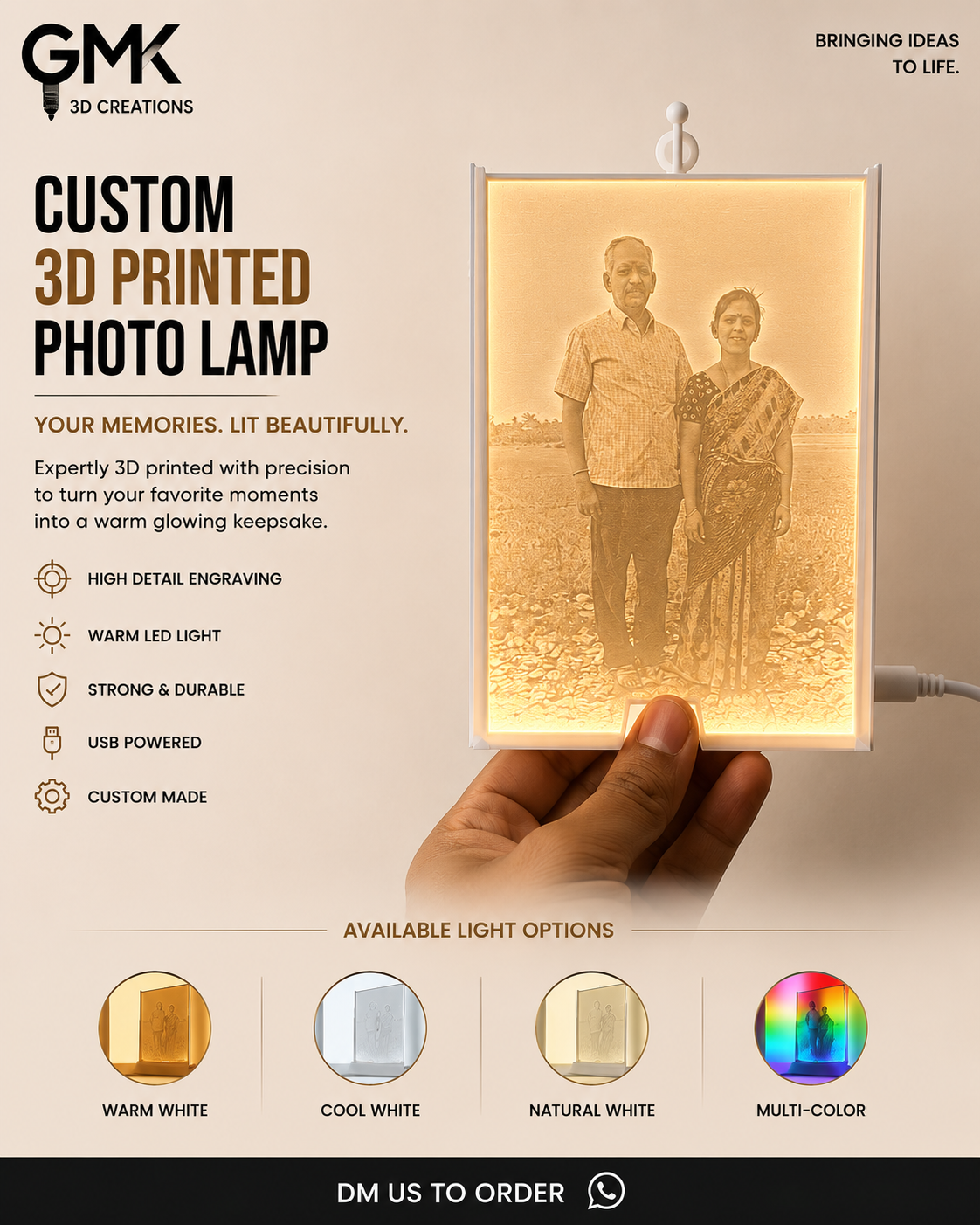 3D Photo Lithophane