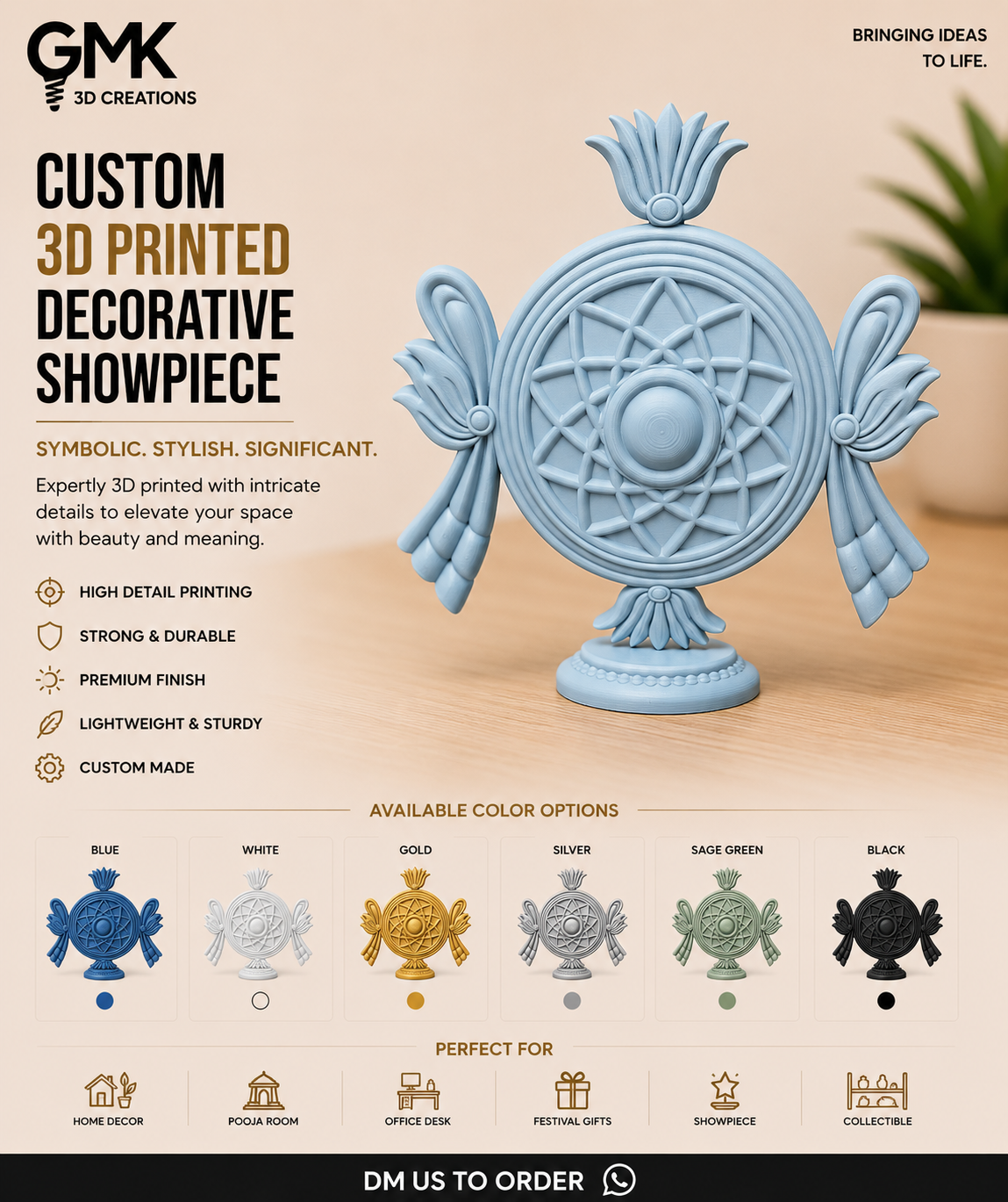 Sudarshana Chakra Devotional Replica